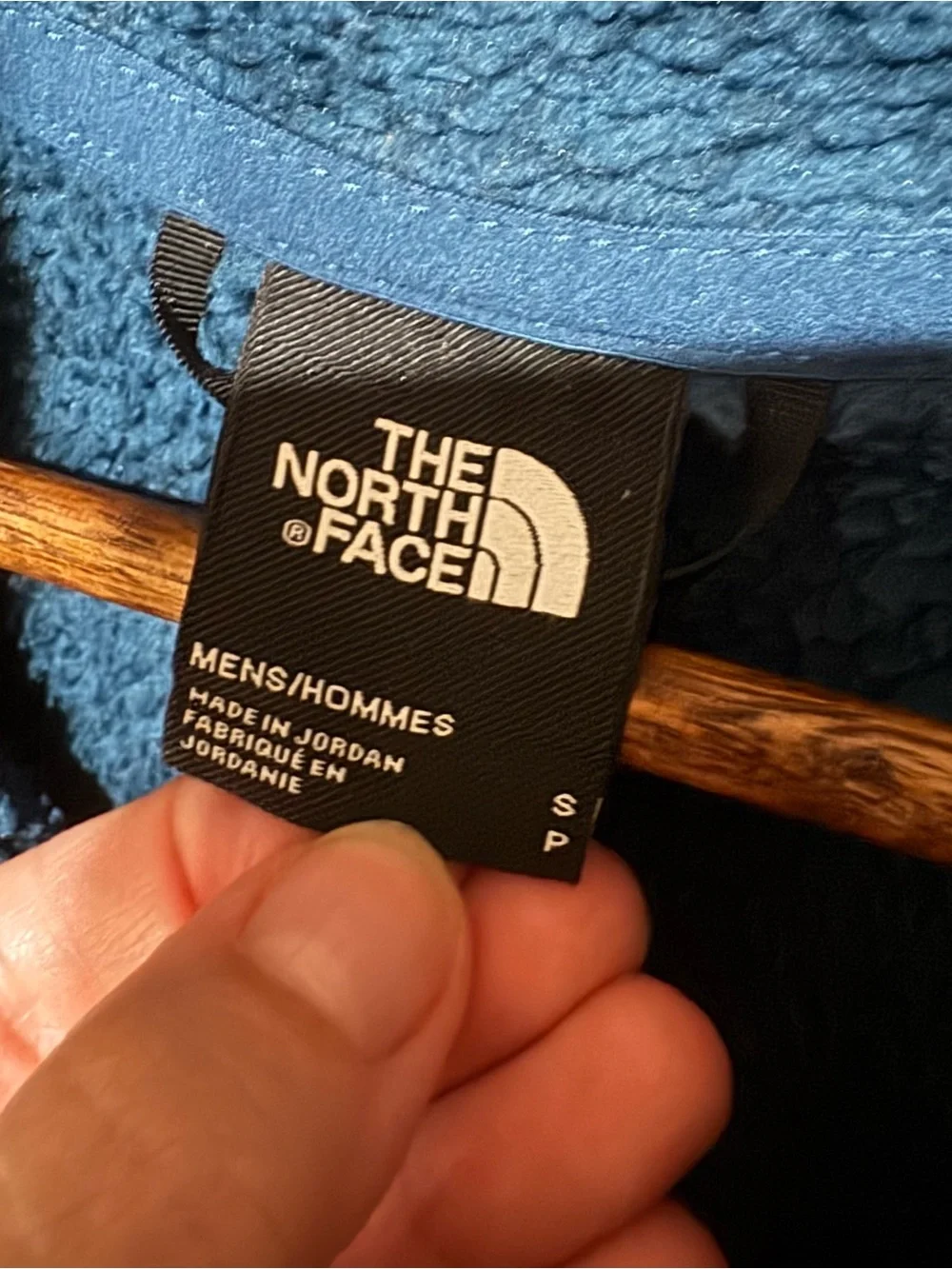 The North Face Men's Dark Blue 1/4-Zip Fleece Pullover